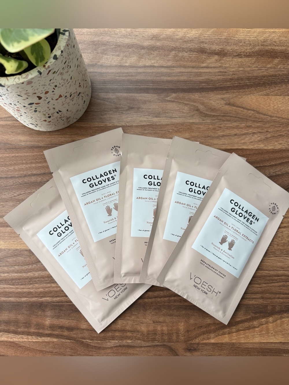 VOESH Collagen Gloves Hand Treatment 5 Pack